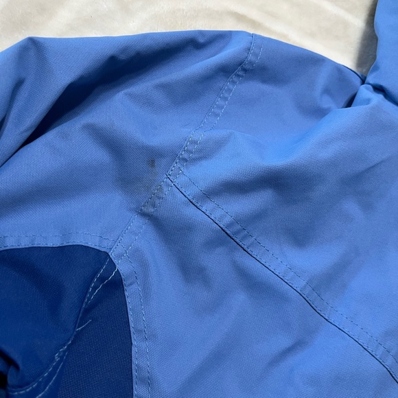 The North Face Summit Series Coat Womens Size Medium Gore Tex Blue Hooded Shell - Picture 2 of 12